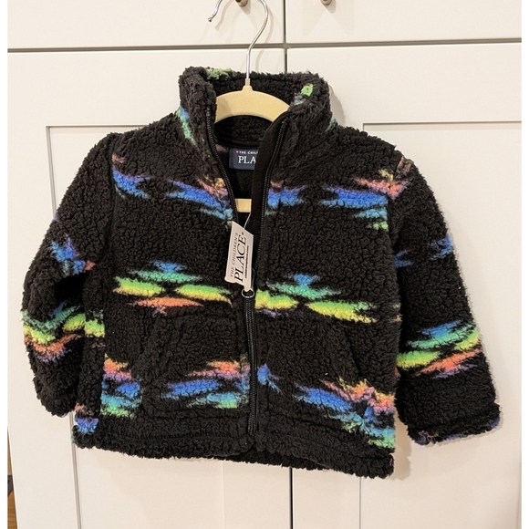 The Children's Place Other - The Children's Place Sherpa Baby Jacket